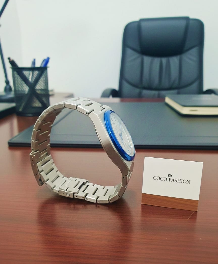 SuccessWay Stainless Steel Wrist Watch for Men